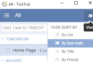 TickTick- Free Chrome to-do list extension