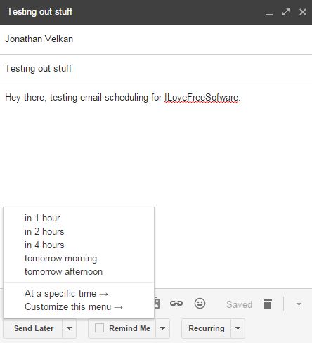 gmail scheduler extensions chrome 12