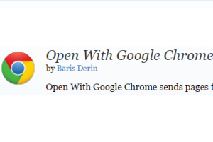 open a webpage from Firefox to Google Chrome