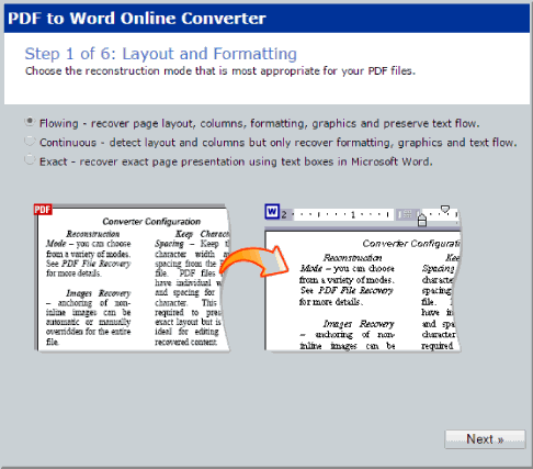 set Layout and Formatting