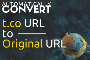t.co Firefox plugin- automatically convert t.co URLs to original URLs