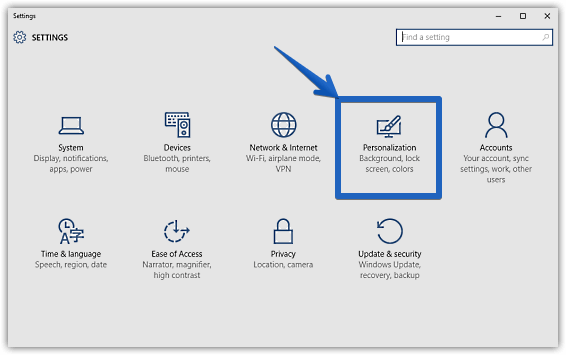 windows 10 modern settings_personalization