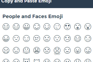 Get Free Emoji to use on social networks and other sites