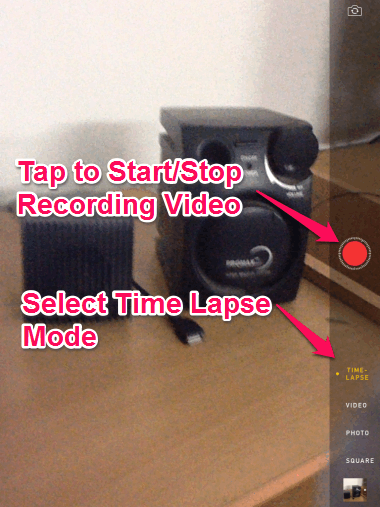 Recording Video And Selecting Mode