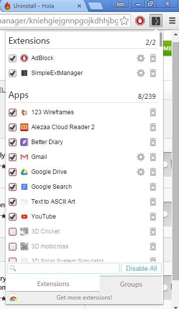 app manager extensions chrome 1