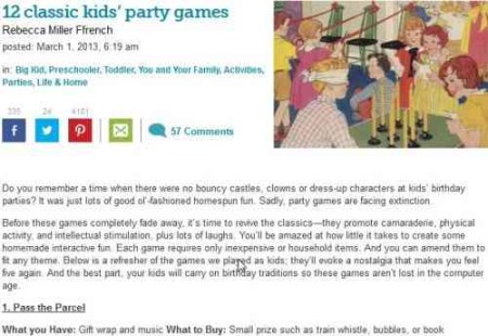 babycenter kids games