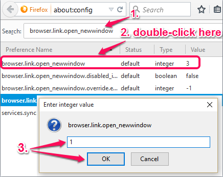 change integer value of browser.link.open_newwindow