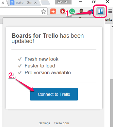 connect your Trello account