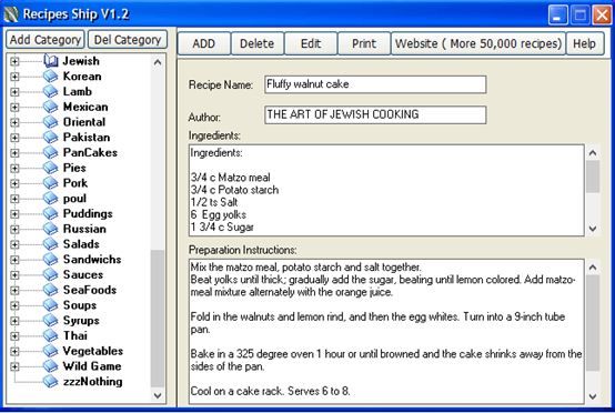 cookbook software windows 10 1