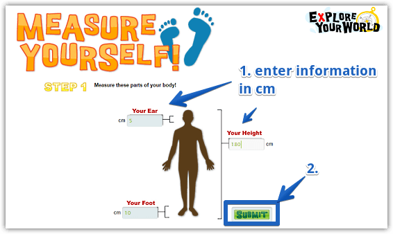 measure yourself step 1