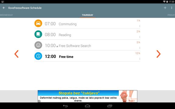 schedule manager apps android 4