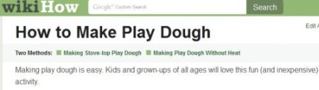 wikihow play doh