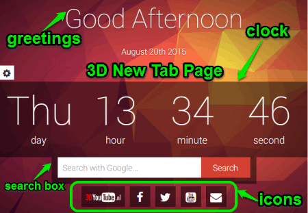 3d new tab