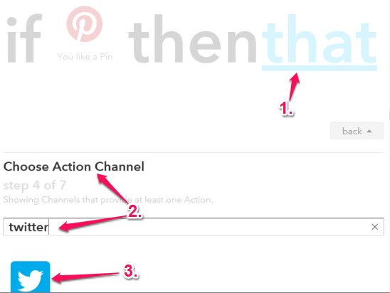Choose Action Channel