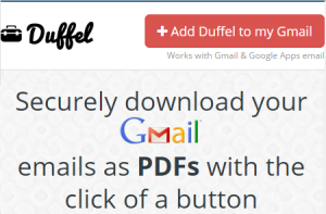 Chrome extension to download Gmail emails as PDF files