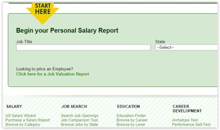 free salary report
