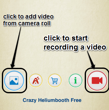 iPhone App To Add Funny Video Effects While Recording: Crazy Heliumbooth