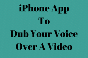 dub your voice
