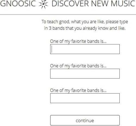 gnoosic music bands