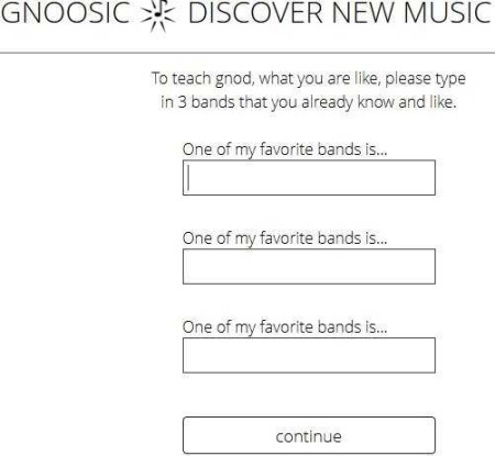 gnoosic music bands
