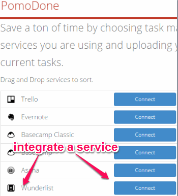 integrate a service