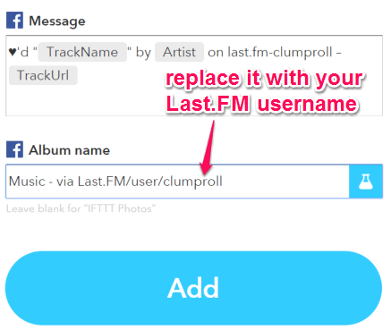 replace clumproll with your Last.FM username