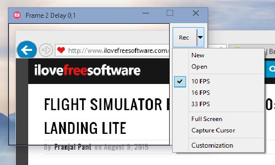 screen to gif software windows 10 4