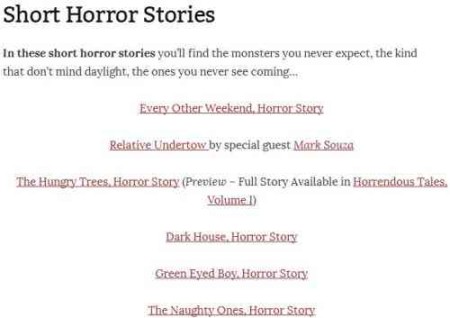 thescarystory horror stories