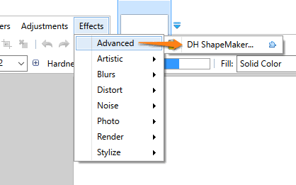 DH ShapeMaker option in Effects