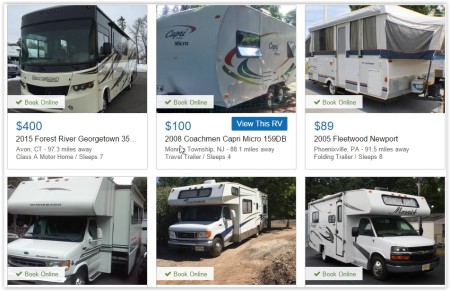 get RV on rent