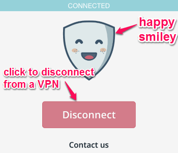 disconnect option