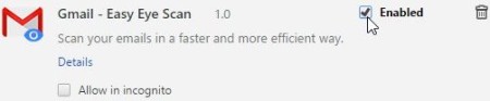 easy eye scan gmail disable1