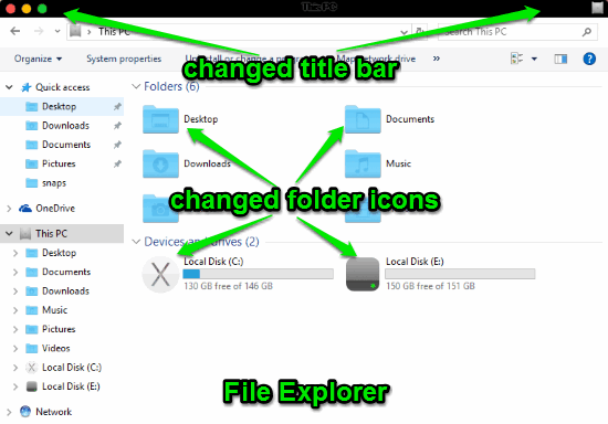 file explorer