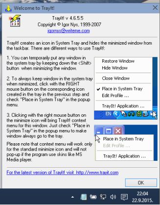 minimize to tray software windows 10 1