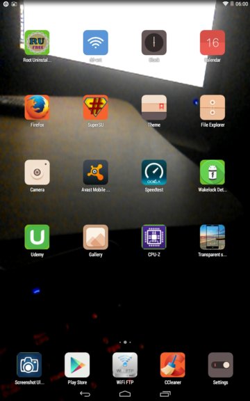 transparent screen apps android 4