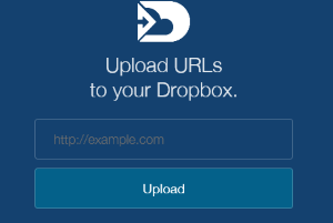 urluploader service for Dropbox