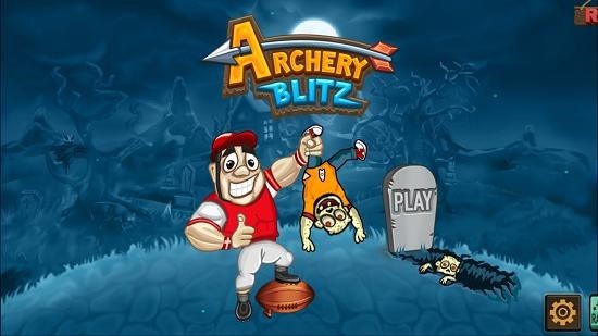 Archery Blitz main menu