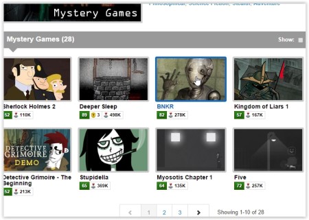 play mystery games online