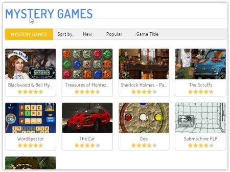 play mystery games online