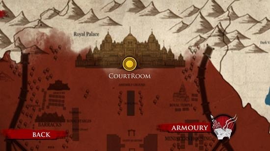 Kochadaiiyaan The Legend reign of arrows game map