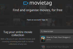 Movietag- find and organize movies