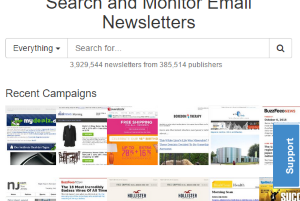 Notablist- search and monitor email newsletters