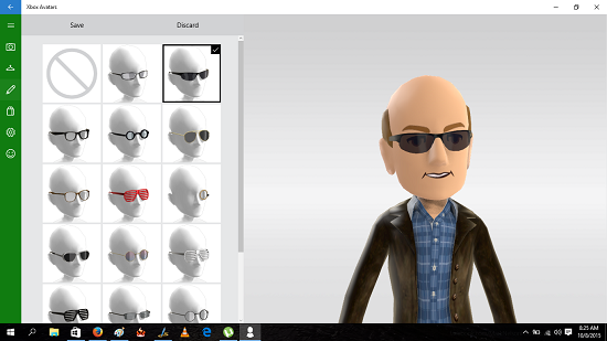 Xbox Avatars avatar shades