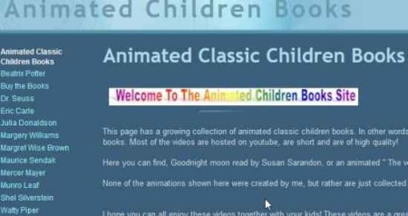 animated children books home