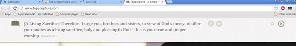 daily bible verse extensions chrome 5