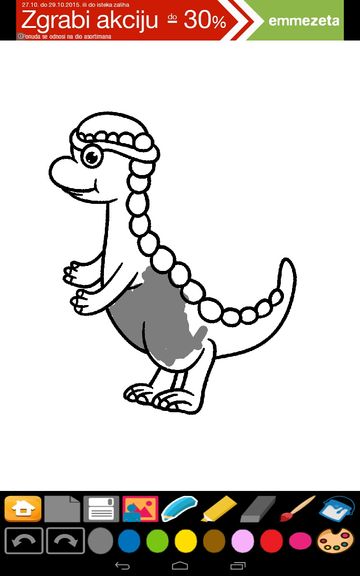 dinosaur coloring book apps android 4