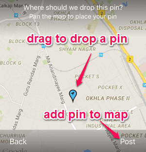 drop pin