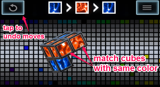 match cubes