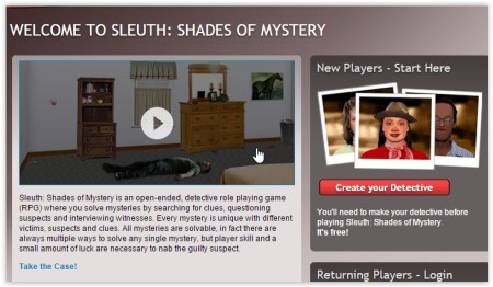 play mystery games online