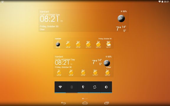 transparent weather widget apps android 1
